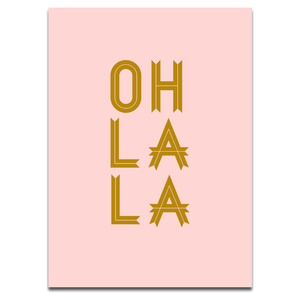 SS PRINT SHOP — OH LA LA